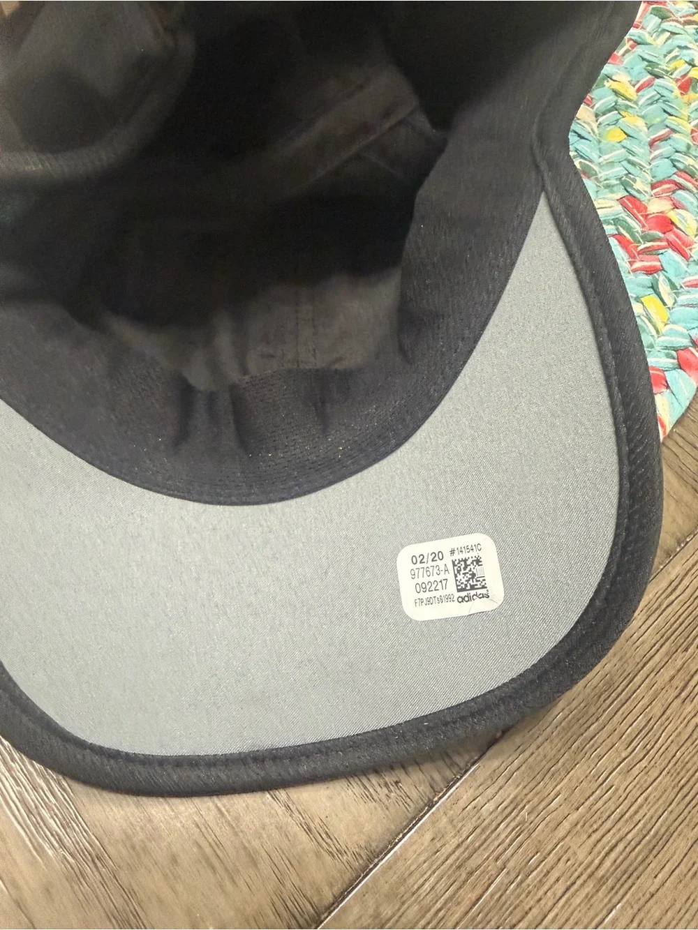 adidas Black Youth Fit Aeroready Cap with Logo